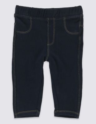 Cotton Rich Pull On Jeggings &#40;1-7 Years&#41;